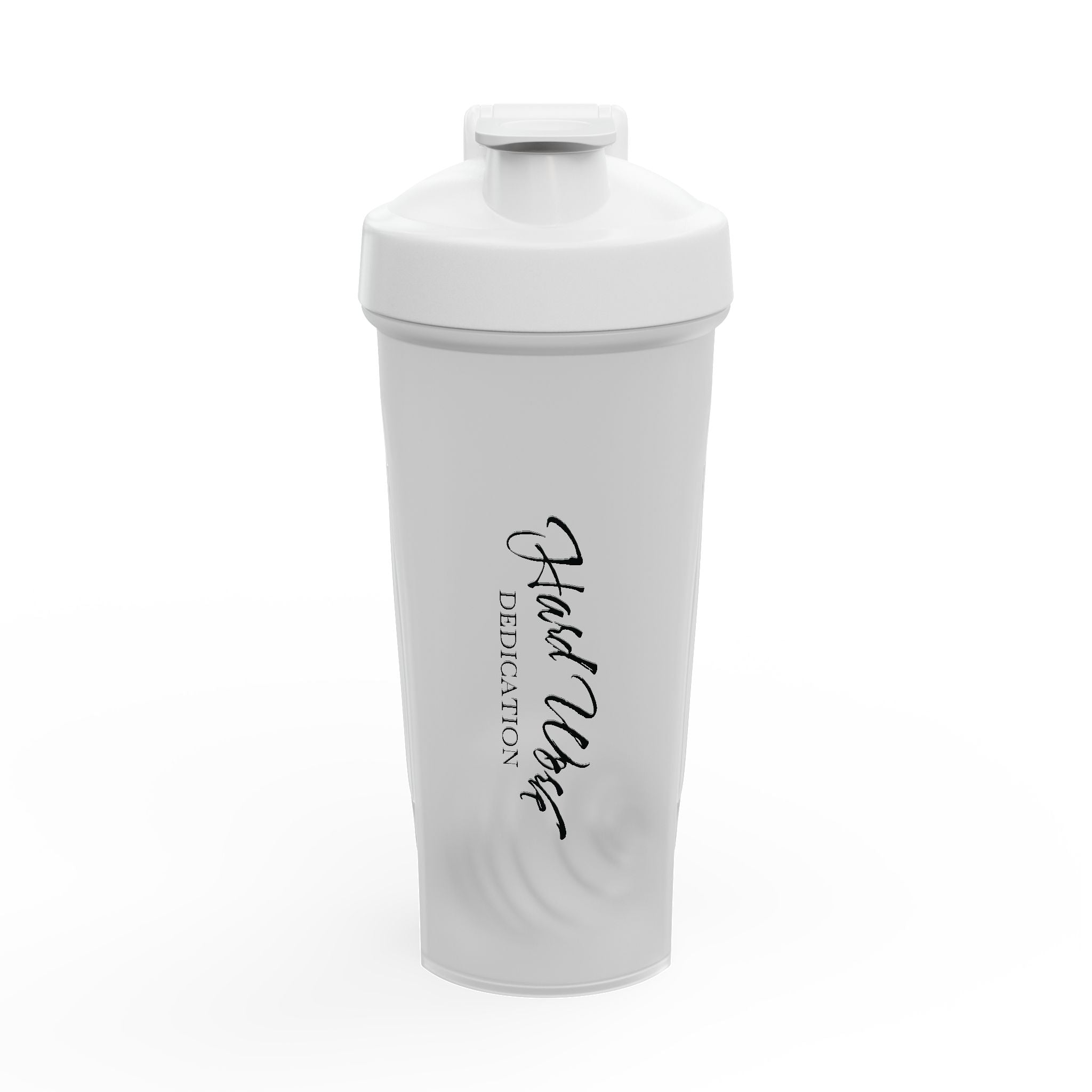 Protein Shaker Bottle — “Hard Work Dedication” Fitness Gym Shaker