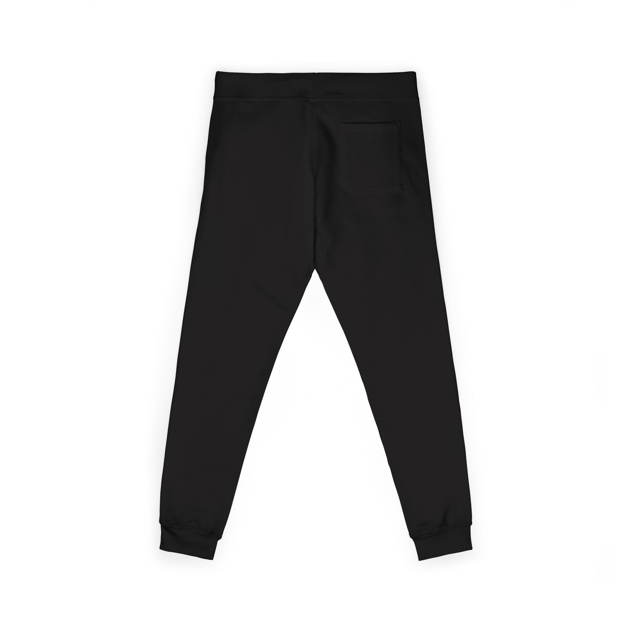 Embroidered Script Logo Sweatpants — Black Fleece Joggers